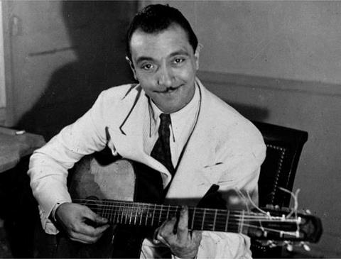 Guitaristen Django Reinhardt